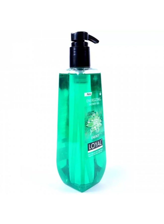 Loyal Energizing Shower Gel, Feel Energy with Citrus and Tea Tree- 900ml - Image 2