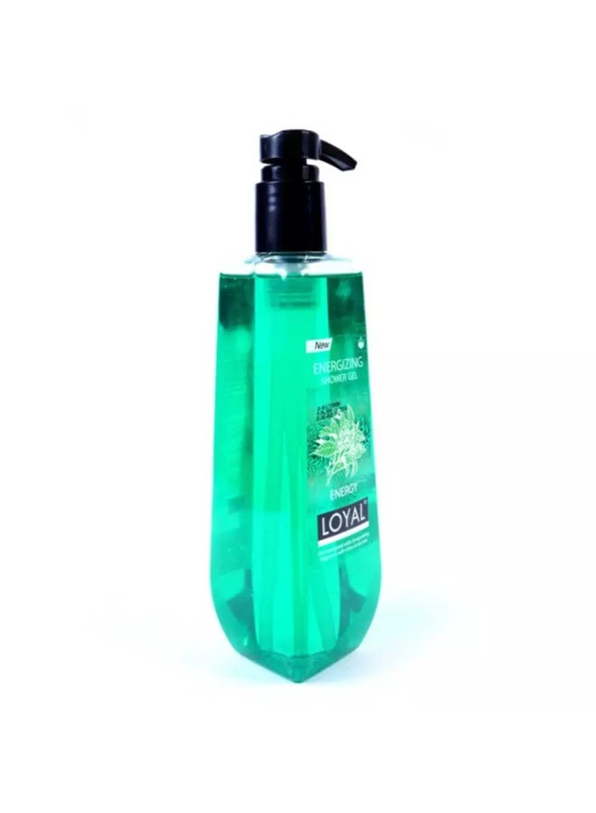 Loyal Energizing Shower Gel, Feel Energy with Citrus and Tea Tree- 900ml - Image 3