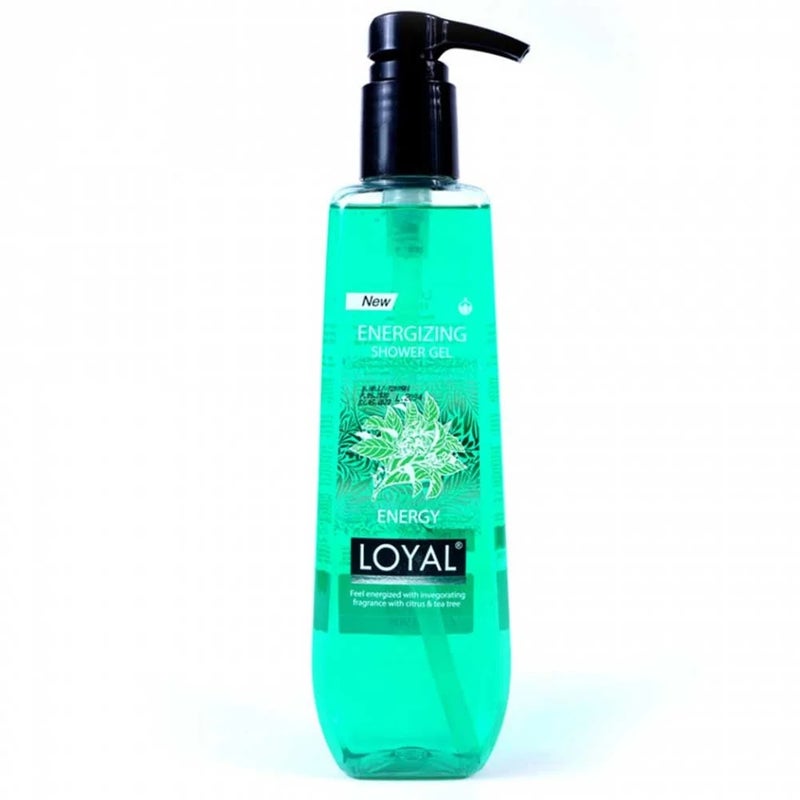 Loyal Energizing Shower Gel, Feel Energy with Citrus and Tea Tree- 900ml - Image 1