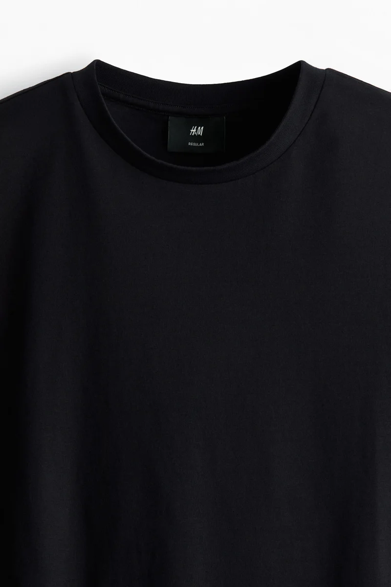 H&M  Cotton T-shirt Regular Fit for Men | Best Price UAE