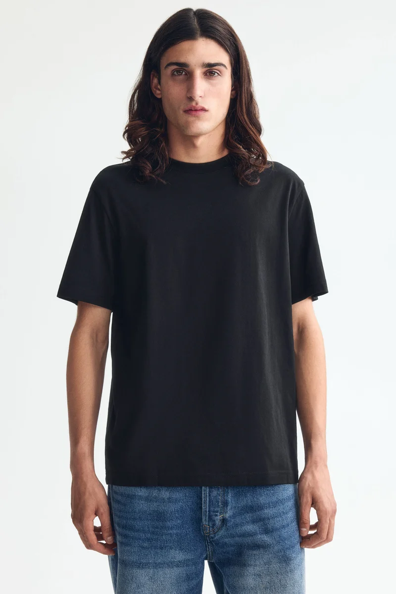 H&M  Cotton T-shirt Regular Fit for Men | Best Price UAE