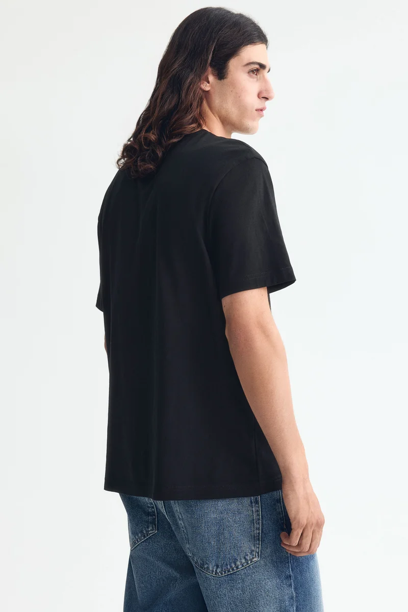 H&M  Cotton T-shirt Regular Fit for Men | Best Price UAE