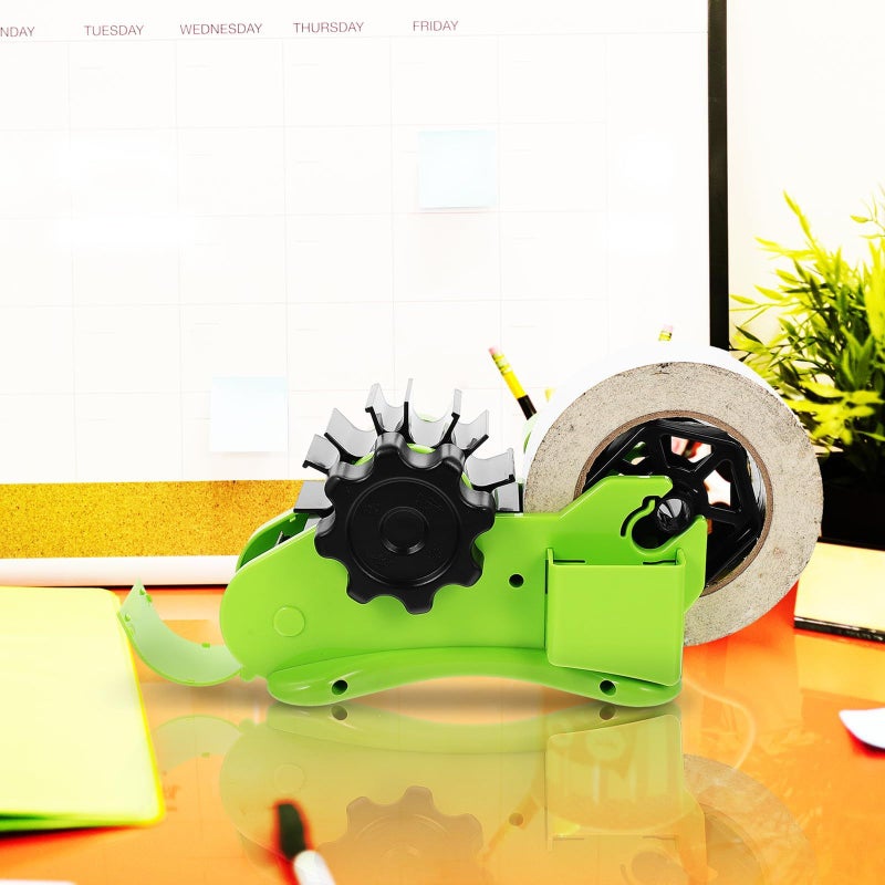 Luxshiny Semi Auto Heat Tape Dispenser With Cutter Compact Holder For Office Craft Use - Image 4
