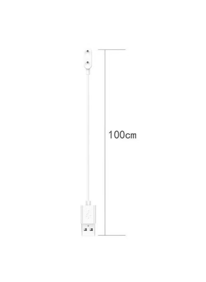 Charger Compatible with Huawei Watch Fit Honor Band 6, Smart Watch Replacement USB Charger Charging Cable 100cm, Magnetic Attraction Charger (White)  - Image 5