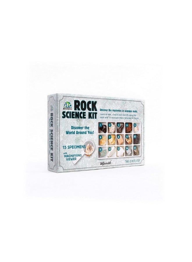 Toysmith STEM Toy Rock Science Kit Geology Mineral Specimen For Kid Geologists - Image 5
