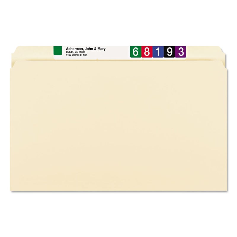 Smead File Folder, Straight-Cut Tab (Not Undercut), Legal Size, Manila, 100 per Box (15300) - Image 5