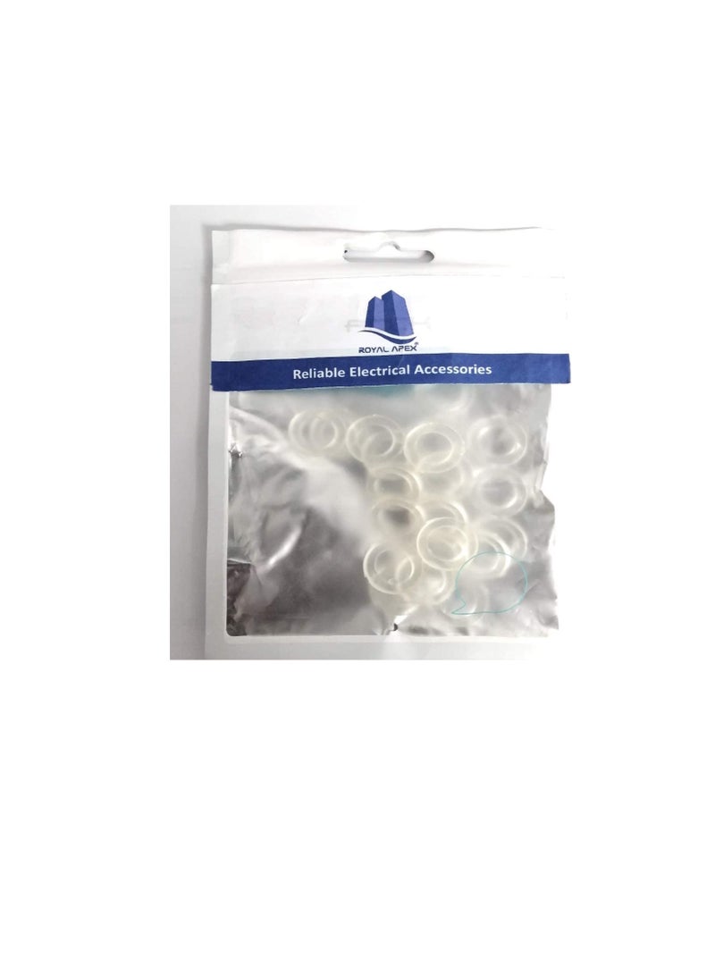 Bidet Shattaf Nylon Rubber Washer Circular Round Gasket Ring for Bathroom Shower Tap & Plumbing etc (Pack of 10, 3/4 Inch)  - Image 3