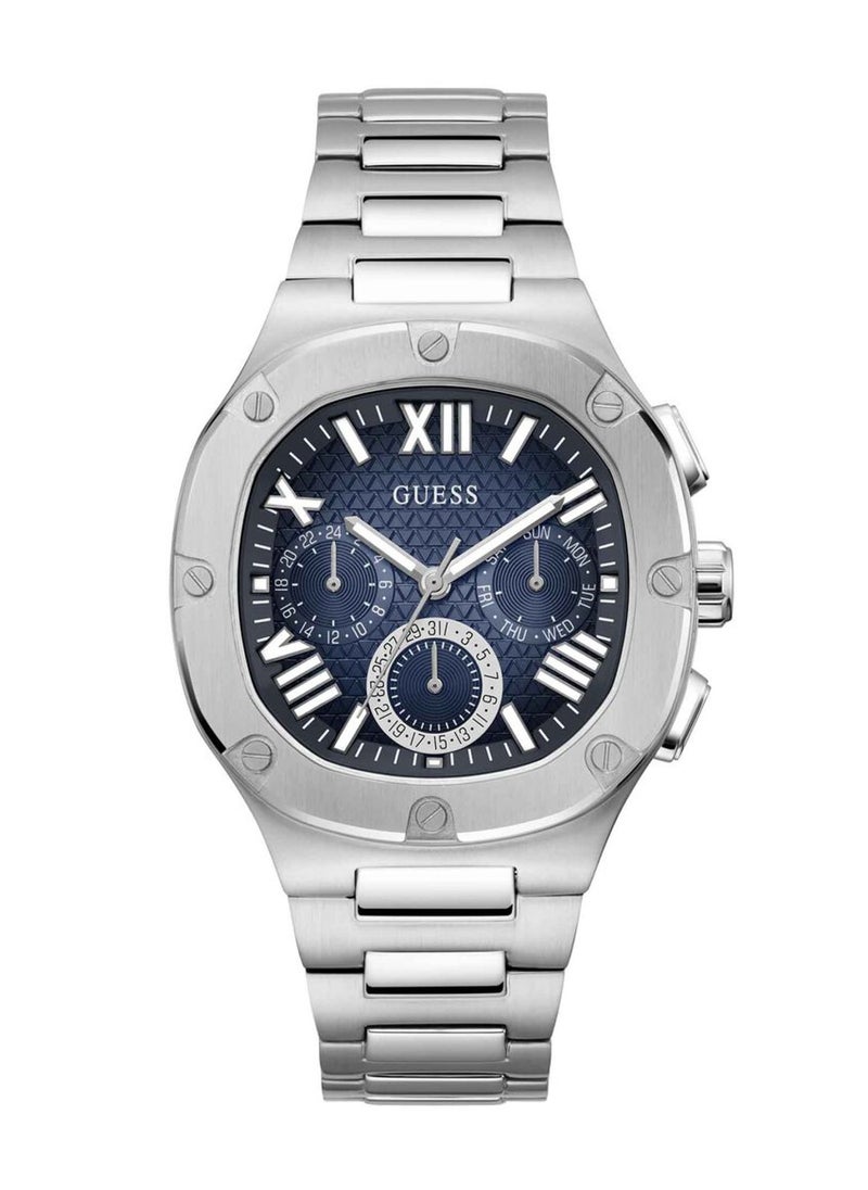 GUESS Headline Men's Multifunction Analog Quartz Stainless Steel Watch GW0572G1 - 42mm  - Image 1