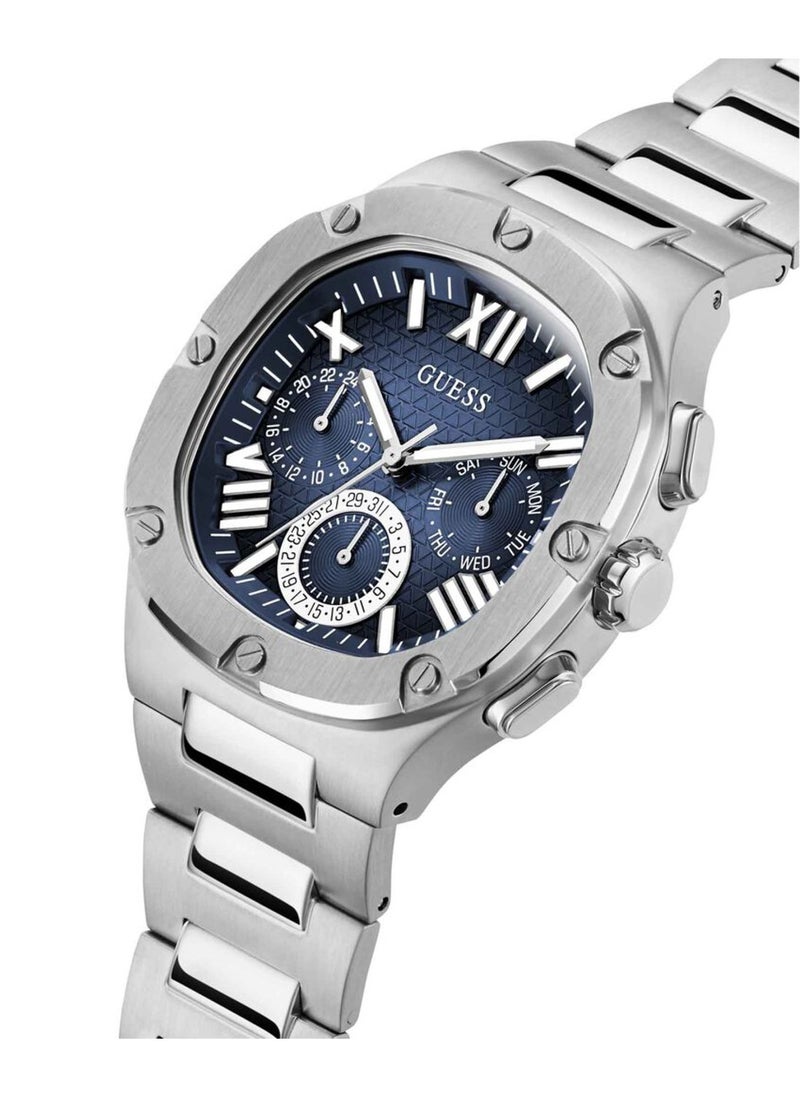 GUESS Headline Men's Multifunction Analog Quartz Stainless Steel Watch GW0572G1 - 42mm  - Image 2