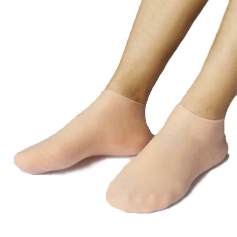 Generic Silicone Sock Covers Beach Sleep Thickened Foot Protectors L Pink 38-40  - Image 5
