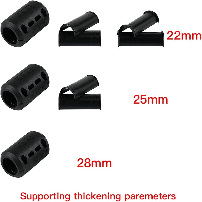 Wivplex Motorcycle Front Fork Crash Protector - Red - Image 2