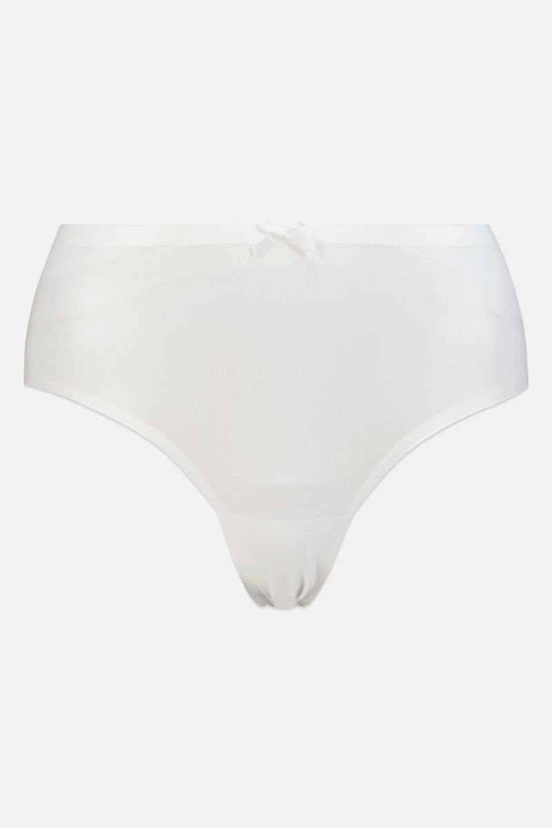 bebe Women 3 Pieces Textured Lace Boxer Panties, Multicolor - Image 3