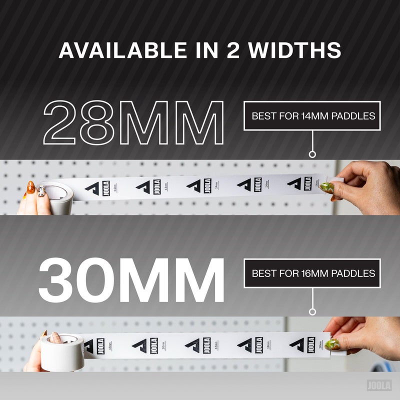 JOOLA Clear Edge Guard Tape - Protects Pickleball Paddle Edge Guard & Covers Lead Tape - Fits All Brands and Most Paddle Sizes - Choose Either 28mm or 30mm Thickness - Image 5