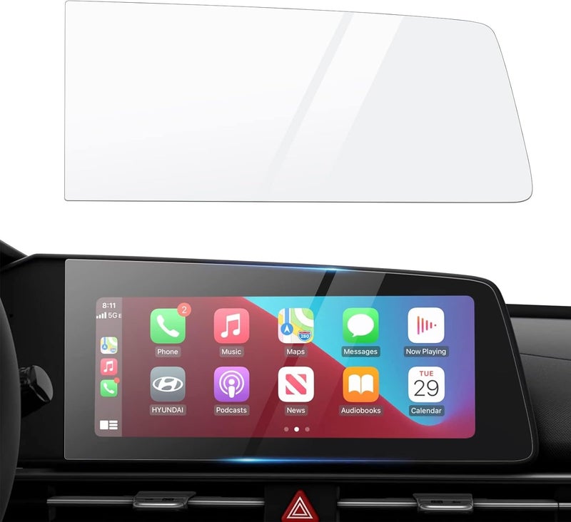 Autorder 10.25-inch Tempered Glass Screen Protector for 2021-2026 Hyundai Elantra - Image 1