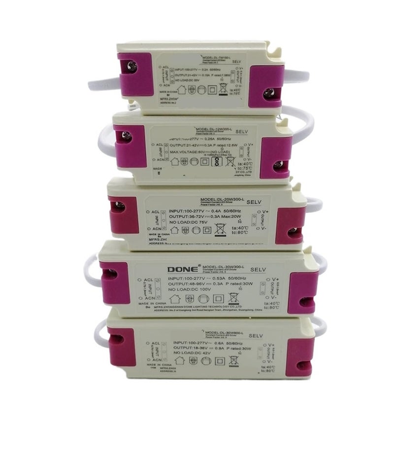 DL 30W600ma LED Driver Power Supply 30W 12W 20W for Spotlight Downlight Track Light - Image 3