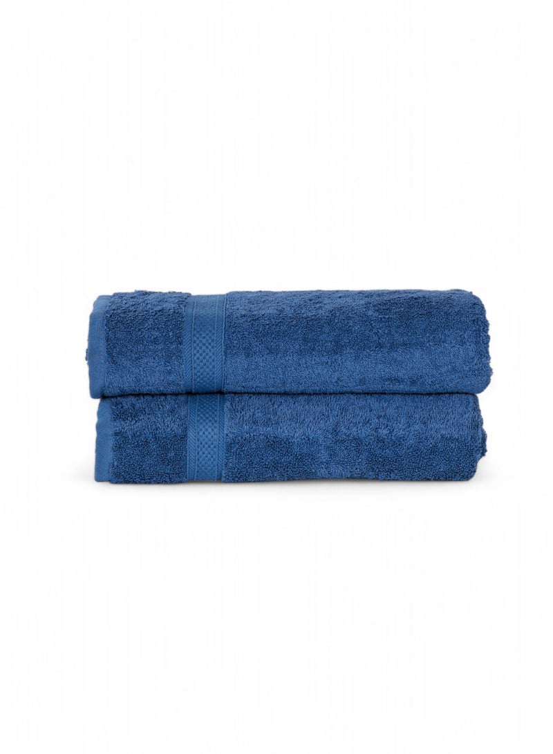 Baltic Linen 100% Cotton Ultra Soft Bath Towel Set,70x140 cm, Super Absorbent, Quick Dry And Antibacterial Treatment, 500 GSM Terry-Pack off 2  - Image 1