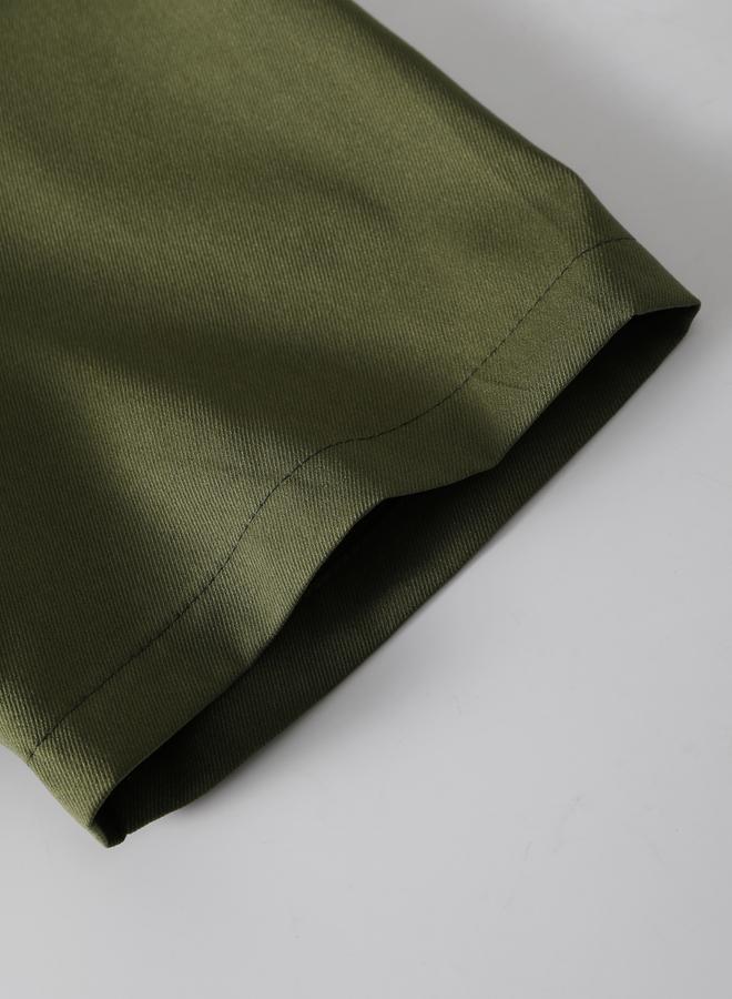 Take Two Men Casual Cargo Shirt With Short Sleeve - Image 5