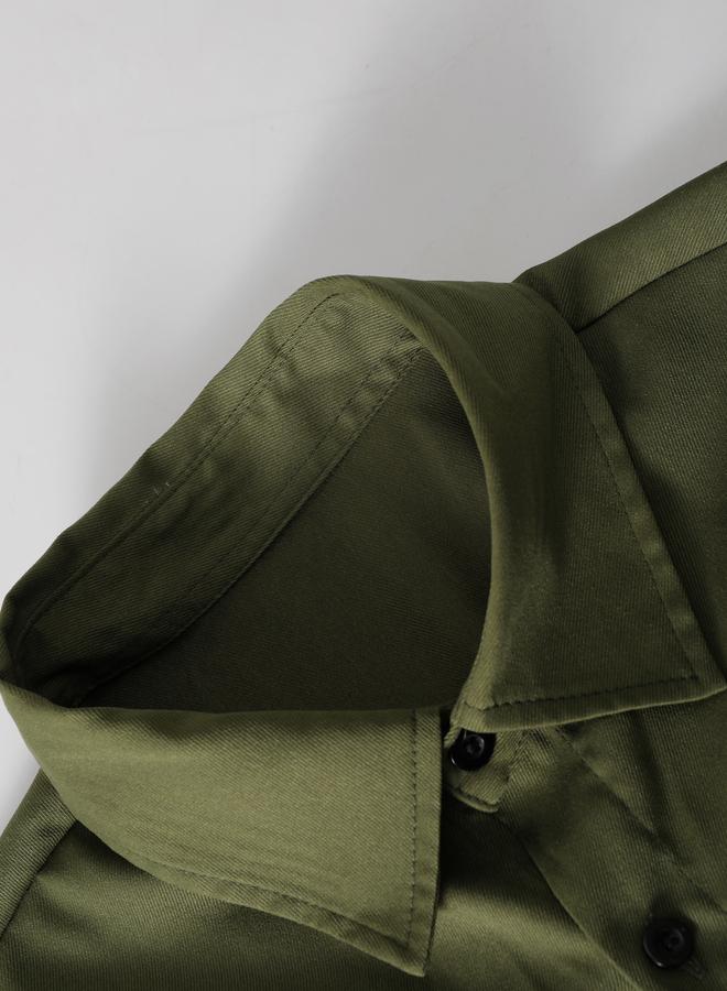 Take Two Men Casual Cargo Shirt With Short Sleeve - Image 3