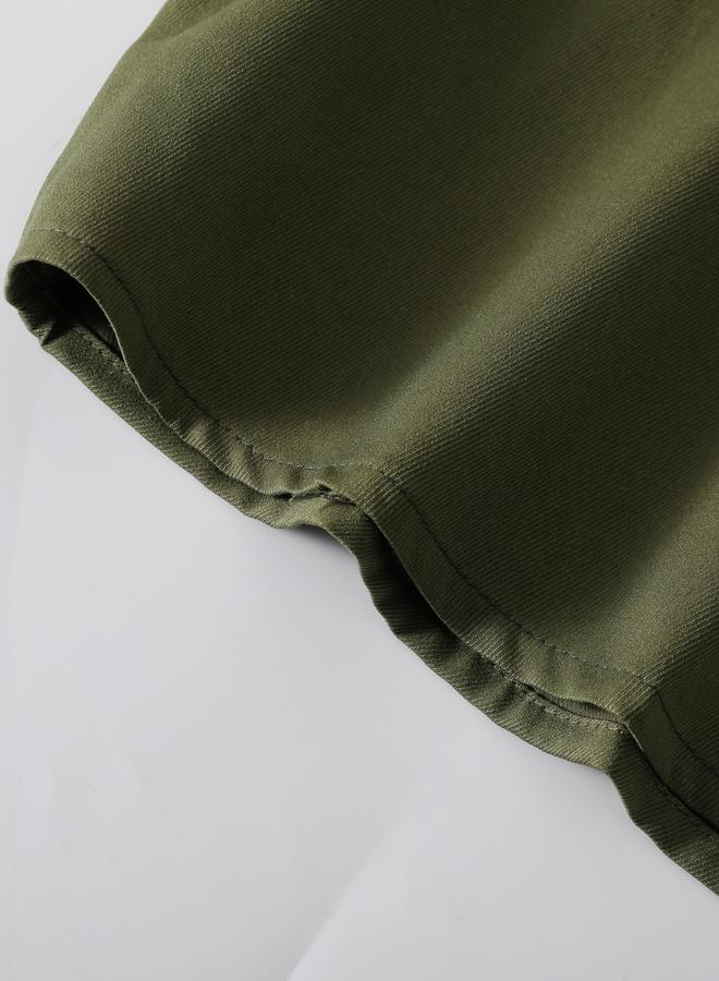 Take Two Men Casual Cargo Shirt With Short Sleeve - Image 4