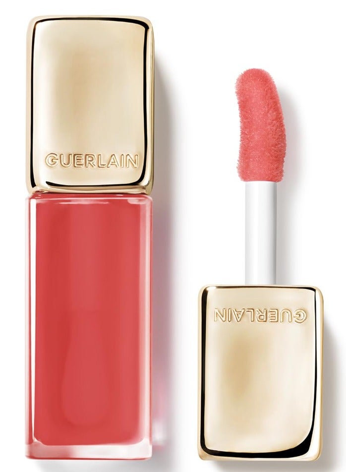 KISSKISS BE GLOW LIP OIL 309 HONEY GLOW - Plumping lip oil - color reviving - 24h hydration