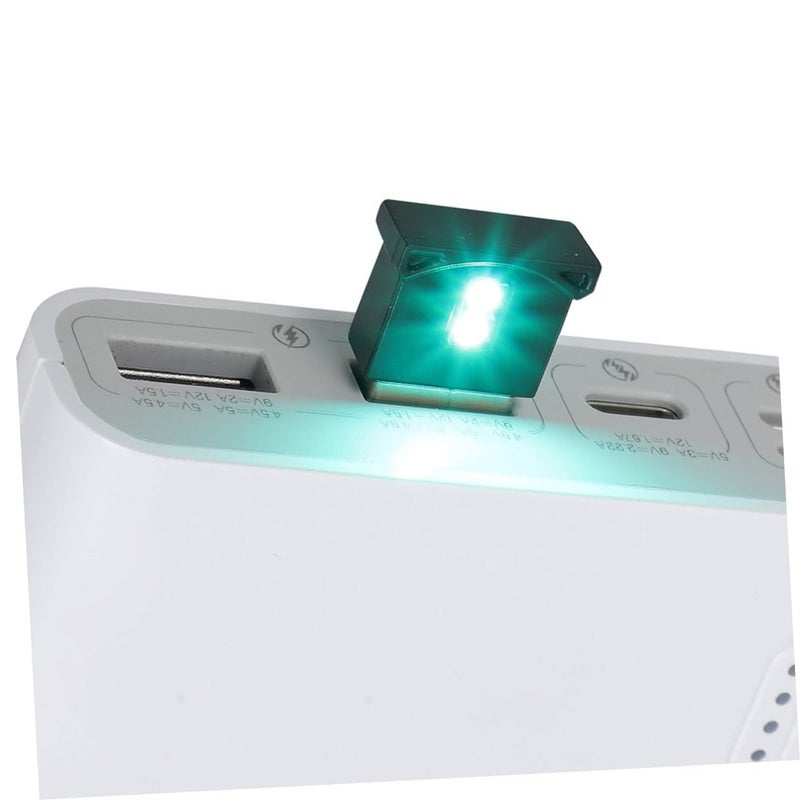 2pcs Mini USB LED Night Lamp Compact Car Interior Lights Soft Ambient Lighting - Image 4