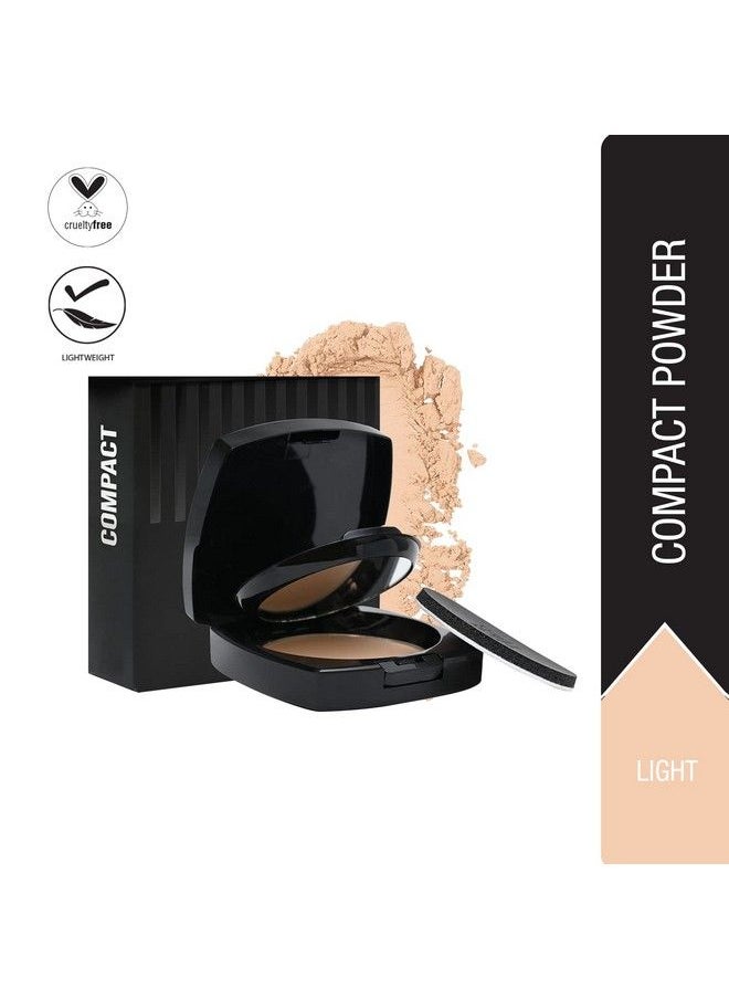 Street Wear - Compact Light (Light) 7Gms Creaseproof Lightweight Moisturizing Shinefree Matte Coverage Buildable Formulation Enriched With Vitamin E - Image 1