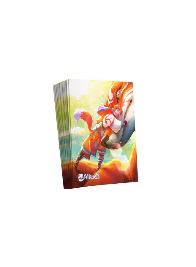 Gamegenic Altered Teija Art Sleeves (50-Pack) - Officially Licensed Standard-Sized TCG Card Protectors, Vibrant Full-Color Faction Designs, Durable with Great Shuffle Feel, Made by Gamegenic - Image 3