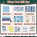 Atonofun 242 Pcs Christmas Party Favors Christmas School Stationery Set Xmas Exchange Gifts Reward Prizes Bulk for Students Kids Xmas Stocking Stuffers School Goodie Bag Fillers - Image 4