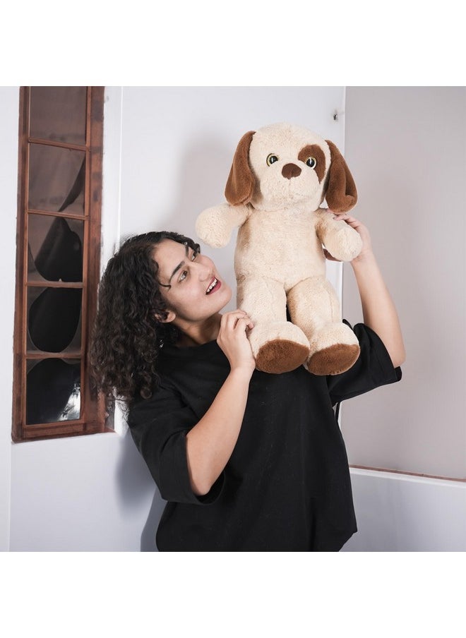 Besties BESTIES Soft Toys Lovers. Dog Soft Toy - Height 3 feet, Birthday Gift for Girls/Boys Plush & Stuffed Toys (3 Feet, Long Dog Brown)  - Image 5