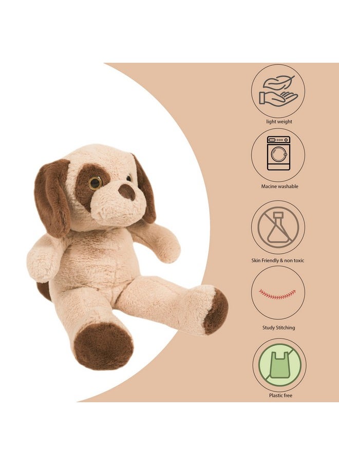 Besties BESTIES Soft Toys Lovers. Dog Soft Toy - Height 3 feet, Birthday Gift for Girls/Boys Plush & Stuffed Toys (3 Feet, Long Dog Brown)  - Image 2