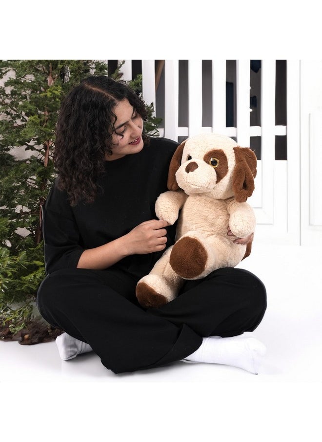 Besties BESTIES Soft Toys Lovers. Dog Soft Toy - Height 3 feet, Birthday Gift for Girls/Boys Plush & Stuffed Toys (3 Feet, Long Dog Brown)  - Image 4