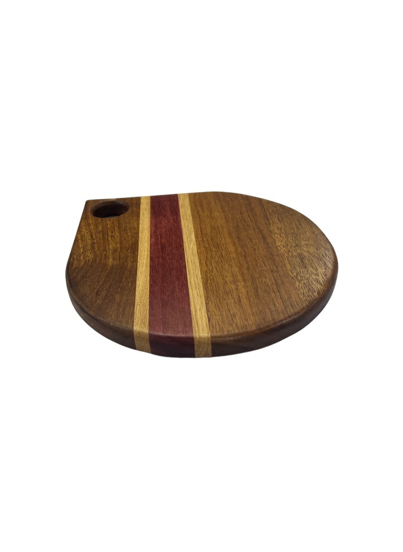 Slab House - Rain Drop - Brown Serving Board - Image 1
