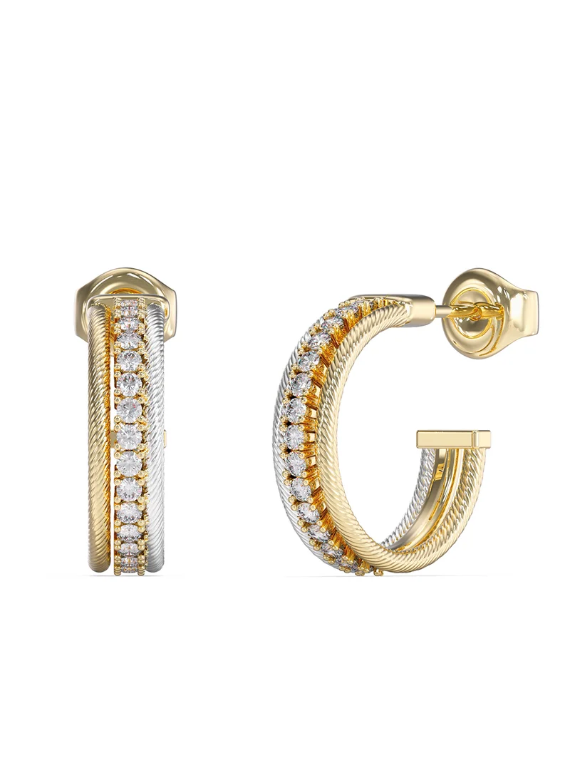 جس Kalybe Non-Logo Earrings