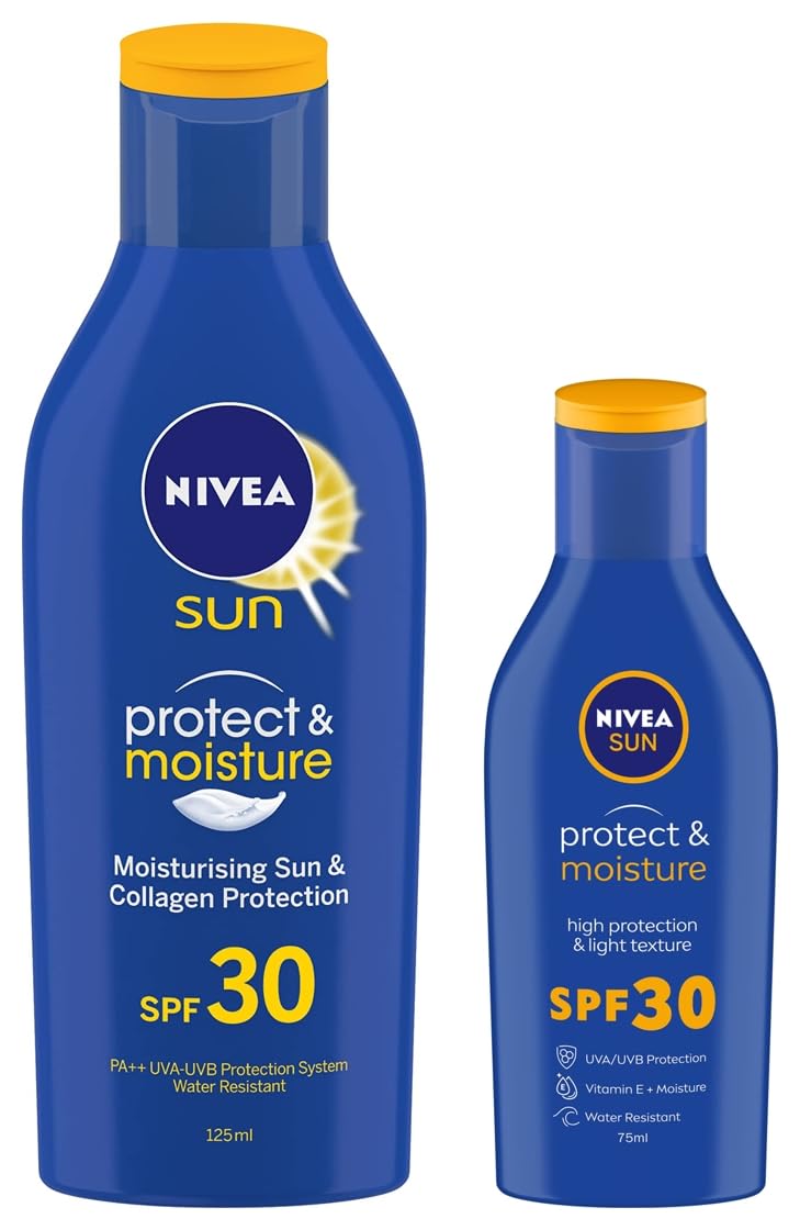 Nivea Sun Lotion For Oily Skin Spf 30 With UVA UVB Protection 125 Ml Sun Lotion For Oily Skin Spf 30 With UVA UVB Protection 75 Ml Pack Of 1 - Image 1