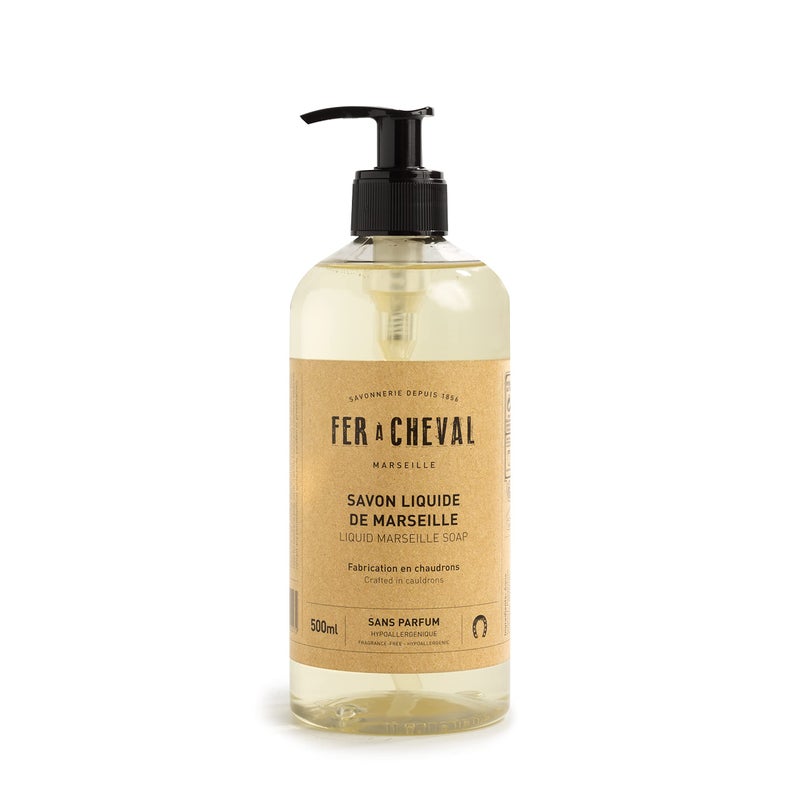 FER  Cheval  Marseilles Liquid Soap  Unscented  Pump Dispenser 169 oz