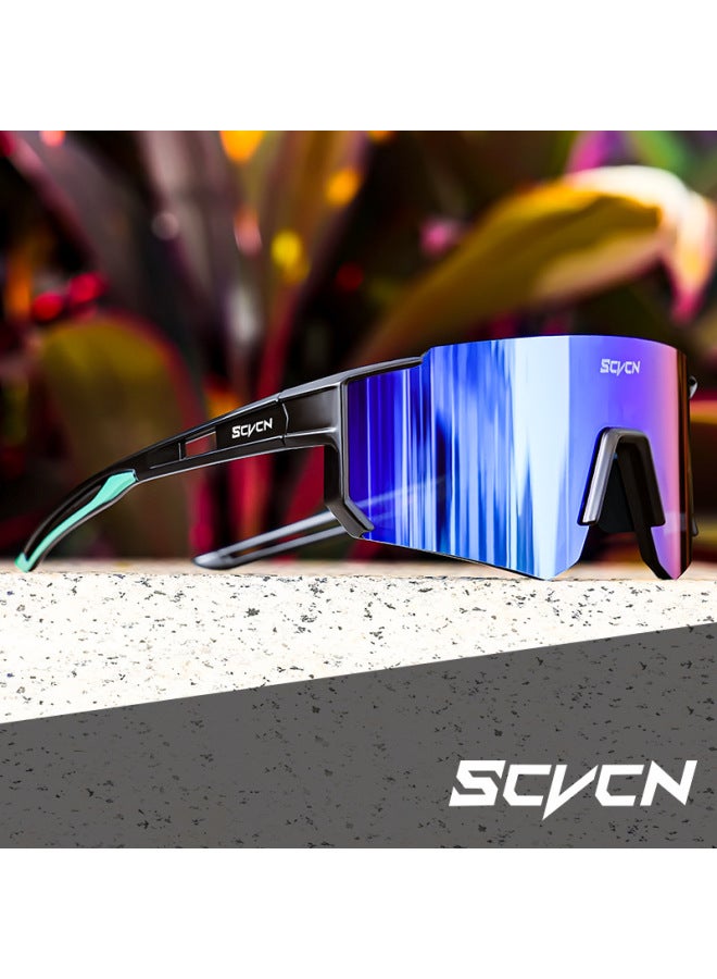 SCVCN نظارات شمسية ركوب جديدة للرجال والنساء في الهواء الطلق نظارات دراجات هوائية متصلة مقاومة للرمال نظارات شمسية رياضية - Image 4