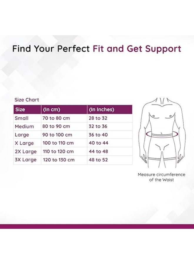 حزام البطن فلامنغو (عرض 20 سم) - 3XL - Image 3