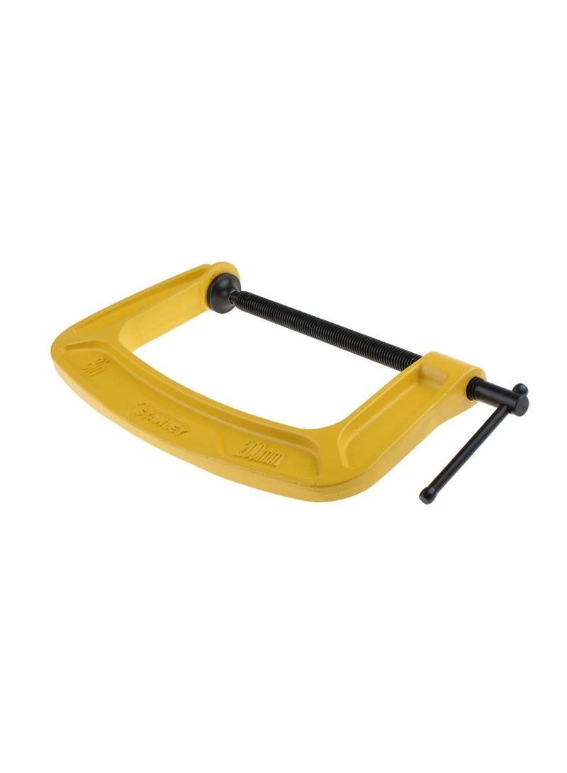 Stanley KNP Stanley C Clamp / 8IN 0-83-036 200 mm engineered to deliver reliable and precise clamping for a variety of workshop tasks. - Image 3