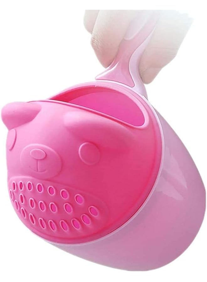 KASTWAVE Baby Dipper Bath Rinse Cup Cartoon Bear Shampoo Rinser Shower Sprinkler Spoon Bathroom Accessories For Baby Tub Wash Cups Shampoo Rinser With Handle - Image 2
