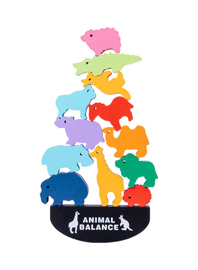 Wooden Animal Shape Balance  Puzzle Toy - Image 1