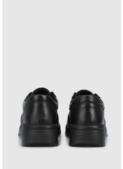 eclipse Black Leather Women's Shoes  - Image 4