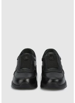 eclipse Black Leather Women's Shoes  - Image 3