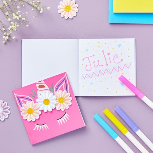 Paper Junkie 48 Pack Colorful Mini Blank Books, Bulk Pocket Sized Notebooks for Kids, 4x4 In Small Notepads Journals for Drawing Writing (6 Colors) - Image 5