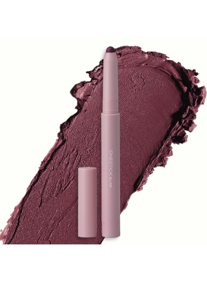 روبيز أورجانيك أحمر الشفاه "OneStick" من Ruby’s Organics للنساء - درجة Blurr، قلم تحديد للشفاه والخدود، لمسة نهائية مطفأة (Matte)، مكياج شفاه - غني بمضادات الأكسدة والفيتامينات، خالٍ من المواد الكيميائية - درجة Truffle - Image 1