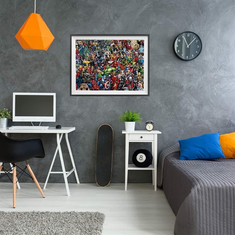 كلمينتوني لعبة أحجية من مجموعة إمبوسيبل من بتصميم أبطال مارفل، من 1000 قطعة - Image 3