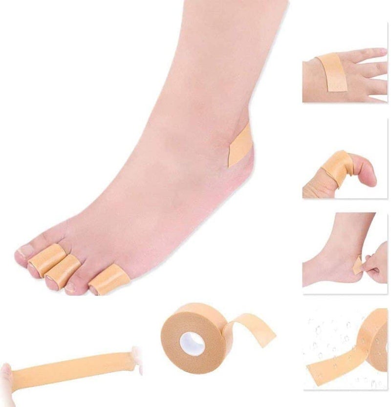 SPECULO Waterproof Rolls Foot Care Sticker Heel Grip Tape Hand Foot Care Protector Anti Slip Feet Pad Heel Insole Cushion Shoe Insert for Skin Tape (Pack of 1) - Image 5