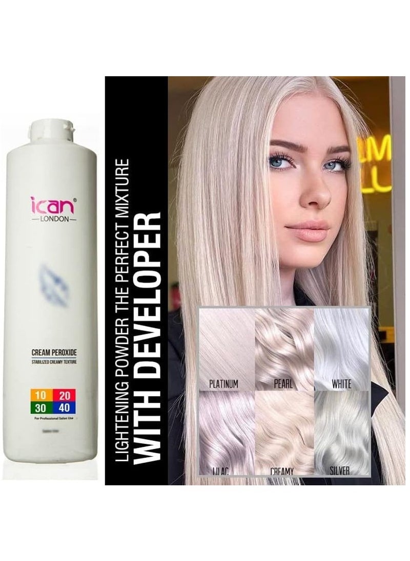 iCan London ICAN LONDON PROFESSIONAL CREAM PEROXIDE 10 VOLUME 3% 250ML  - Image 3