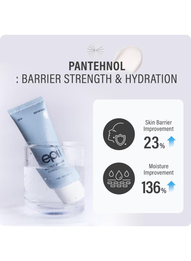 Epii Double Up Cream | face moisturizer | ectoin | panthenol | squalane 15% | B5 | dry skin | sensitive skin | soothing | calming | korean skincare | 50ml 1.69 oz. fl. - Image 3