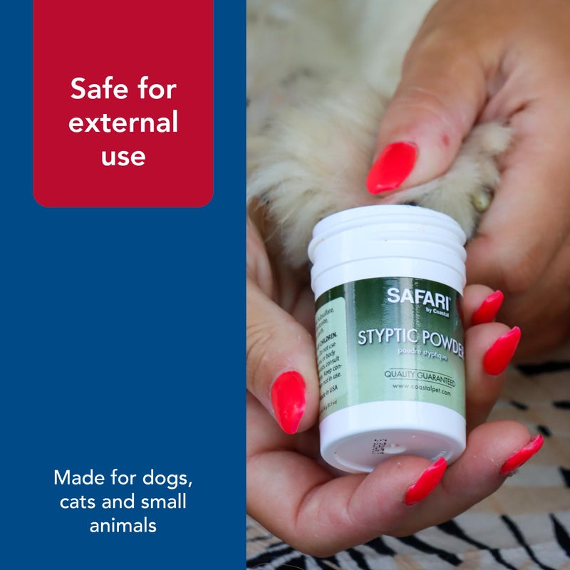 Coastal Pet Safari Pet Styptic Powder - Blood Clotting Powder for Pet and Dog First Aid Kit and Grooming - One Size - Image 5