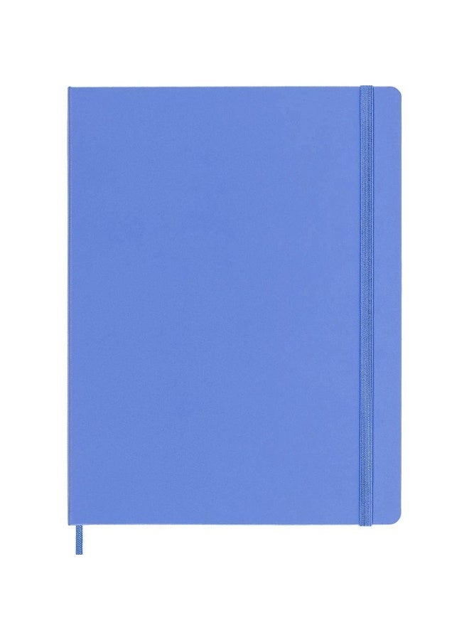 MOLESKINE XL Notebook Ruled Pages Hydrangea Blue Hard Cover 240 Pages - Image 3
